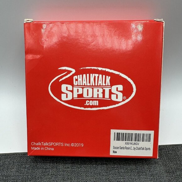 Hockey Santa Sports Christmas Ornament Customizable With Marker ChalkTalk NHL - Picture 3 of 4